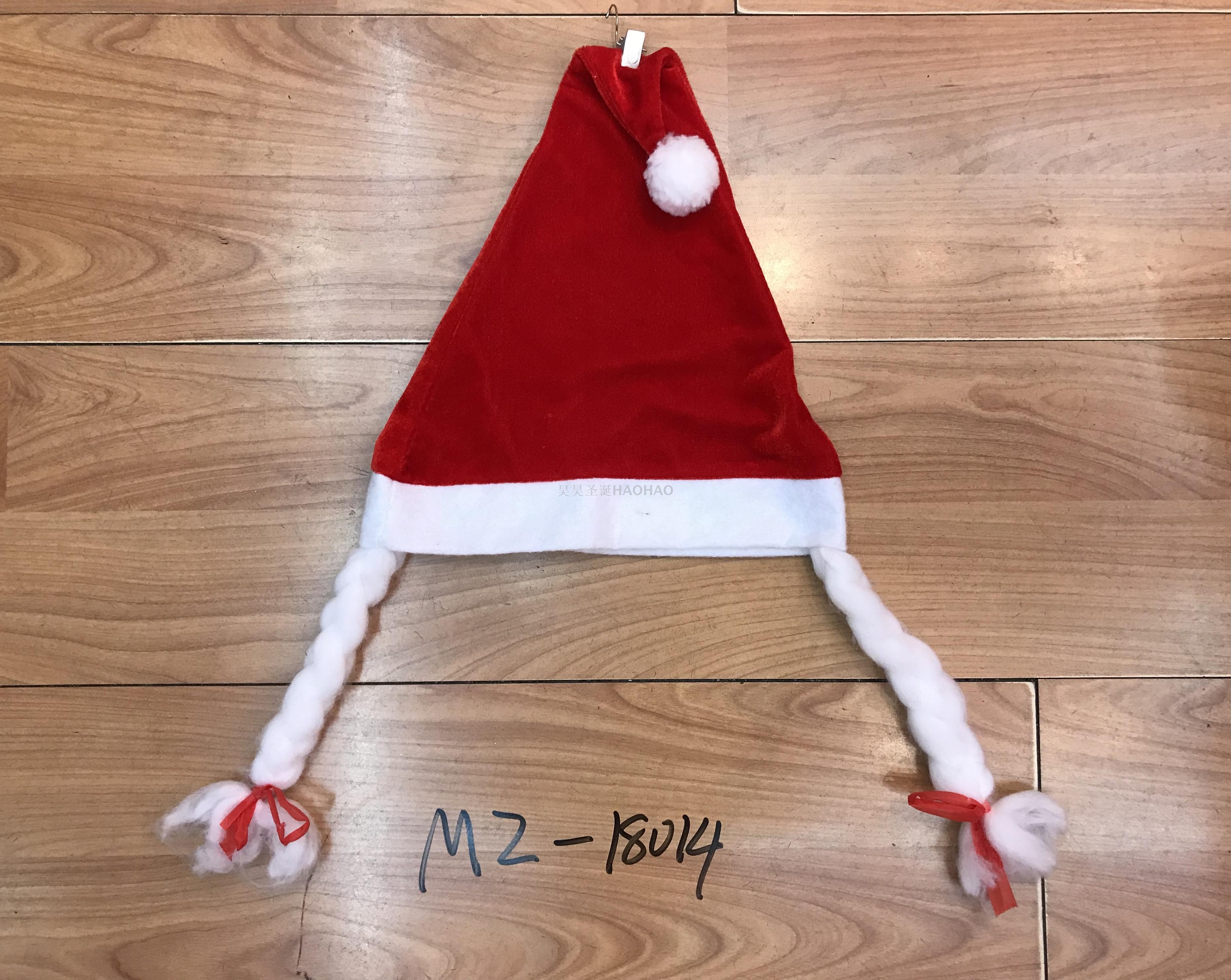 Christmas Dress up Christmas Hat High Quality Non-Woven Fabric Children Adult Santa Claus Holiday Gift Factory Direct Sales