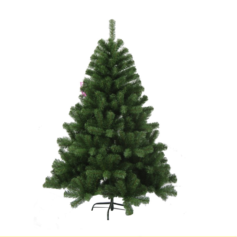 1.5/1.8 M PVC Christmas Tree Encryption Simulation Green Tied Tree Christmas Tree Amazon Cross-Border Tied Lights Christmas Tree