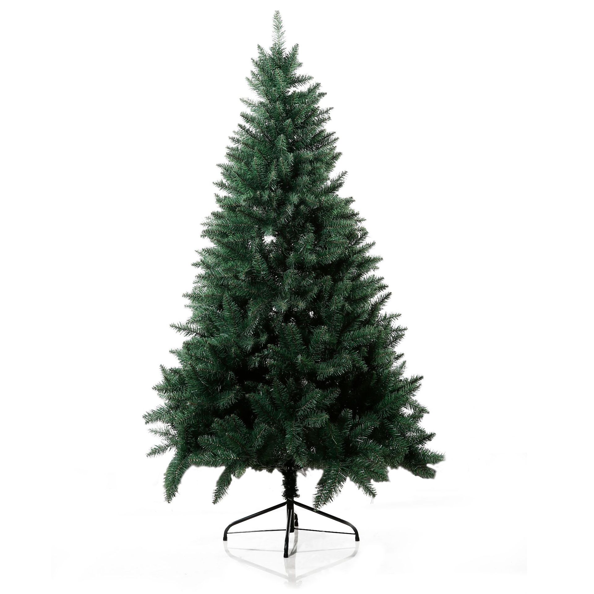 1.5/1.8 M PVC Christmas Tree Encryption Simulation Green Tied Tree Christmas Tree Amazon Cross-Border Tied Lights Christmas Tree
