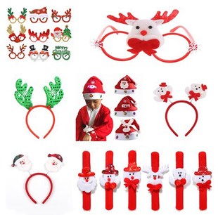 New Glowing Elk Headband Hair Accessories Cartoon Christmas Head Band Party Show Dress up Six Lights Antlers Headband Wholesale New Glowing Elk Headband Hair Accessories Cartoon Christmas Head Band Party Show Dress up Six Lights Antlers Headband Wholesale