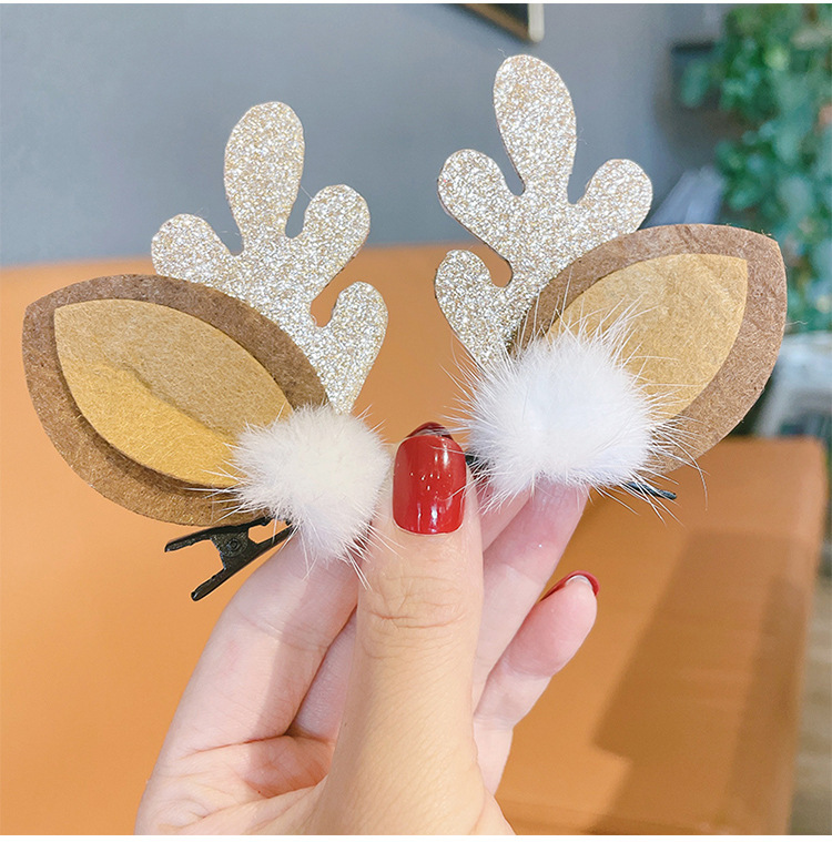 Christmas Ornaments Children Dress up Hairpin Elk Horn Headdress Barrettes Mori Girl Christmas Hat Hair Accessories Christmas Ornaments Children Dress up Hairpin Elk Horn Headdress Barrettes Mori Girl Christmas Hat Hair Accessories