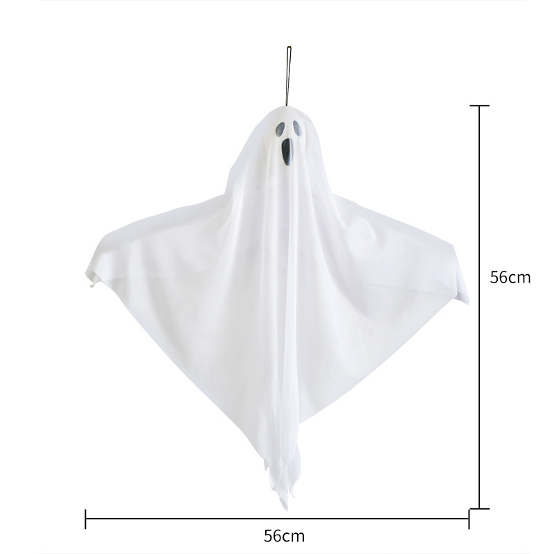 Halloween Haunted House Bar Party Decoration Supplies Props Ghost Pendant White Ghost Ghost