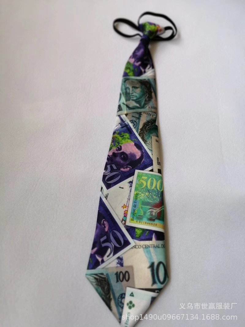 Halloween glow led flash tie tie clip stage performance bar wedding festive supplies
