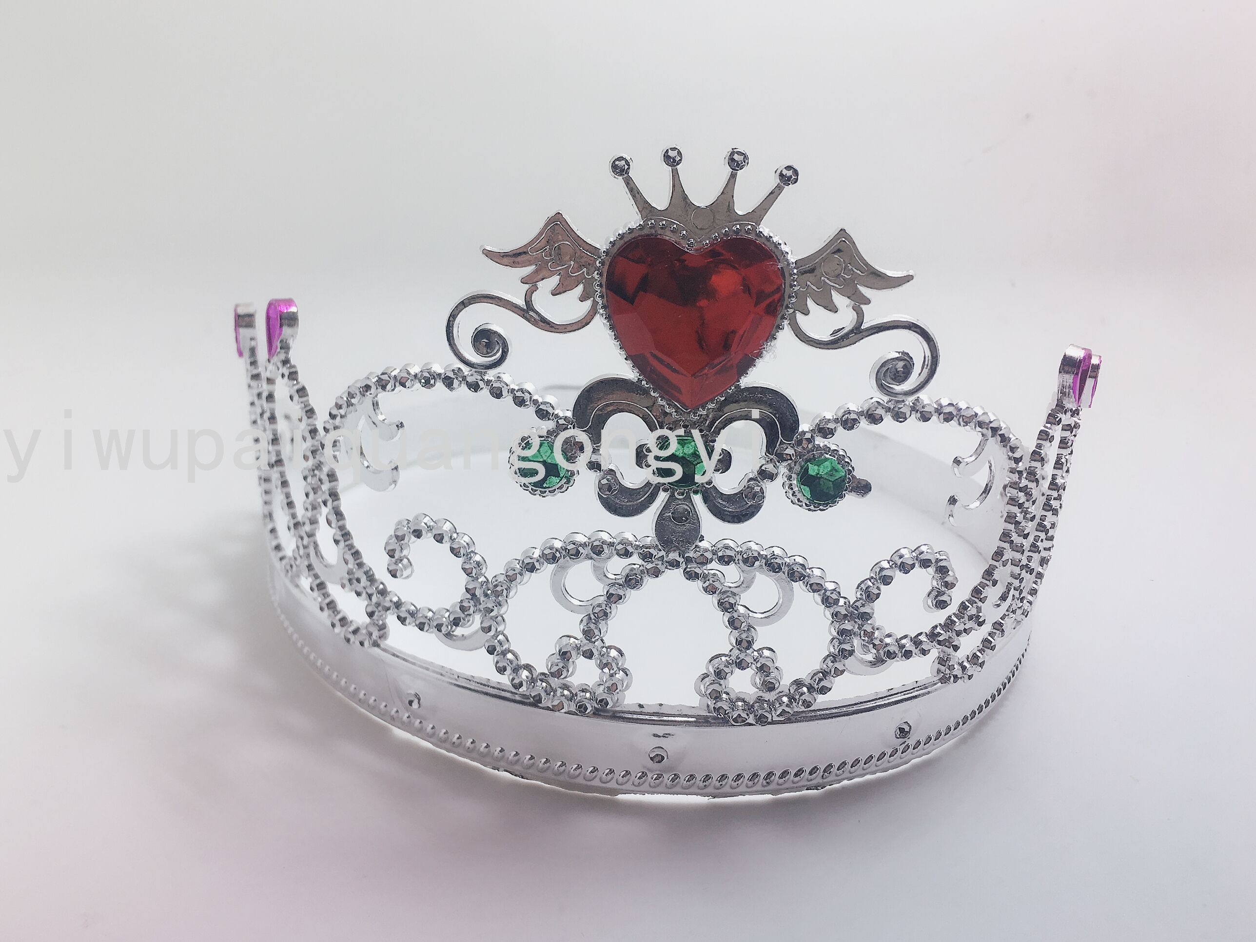 Princess Queen Crown Halloween Ball Dress up Plastic Crown Party Supplies Birthday Crown Princess Crown