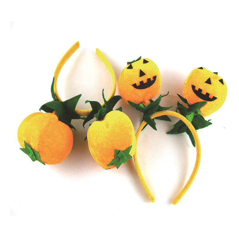 Halloween Pumpkin Ball Headband Carter Headdress Adult and Children Headband Easter Headband Ball Party Supplies