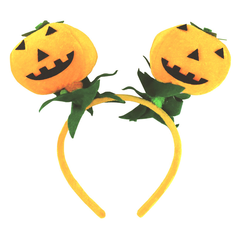 Halloween Pumpkin Ball Headband Carter Headdress Adult and Children Headband Easter Headband Ball Party Supplies
