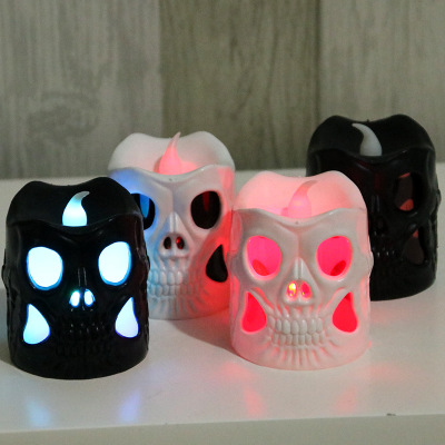 Halloween decorations LED lighting candle bar decoration cross-border wholesale party supplies jack-o &#039;-lantern