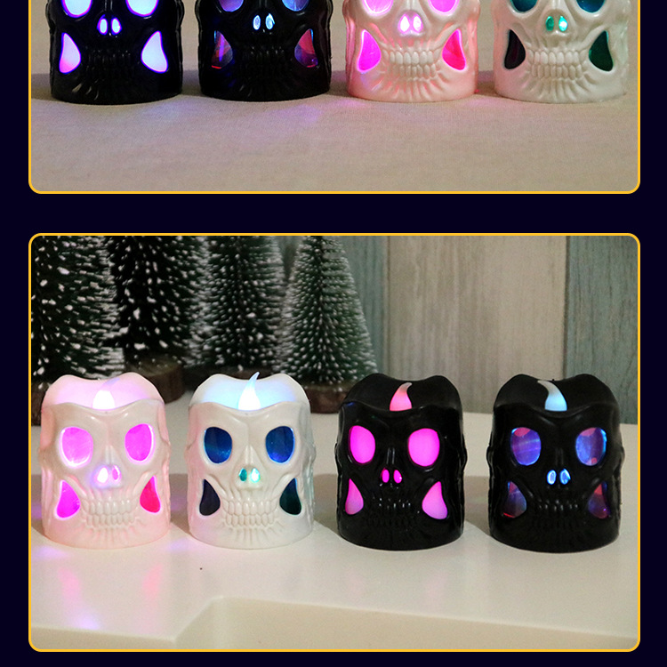 Halloween decorations LED lighting candle bar decoration cross-border wholesale party supplies jack-o '-lantern Halloween decorations LED lighting candle bar decoration cross-border wholesale party supplies jack-o '-lantern