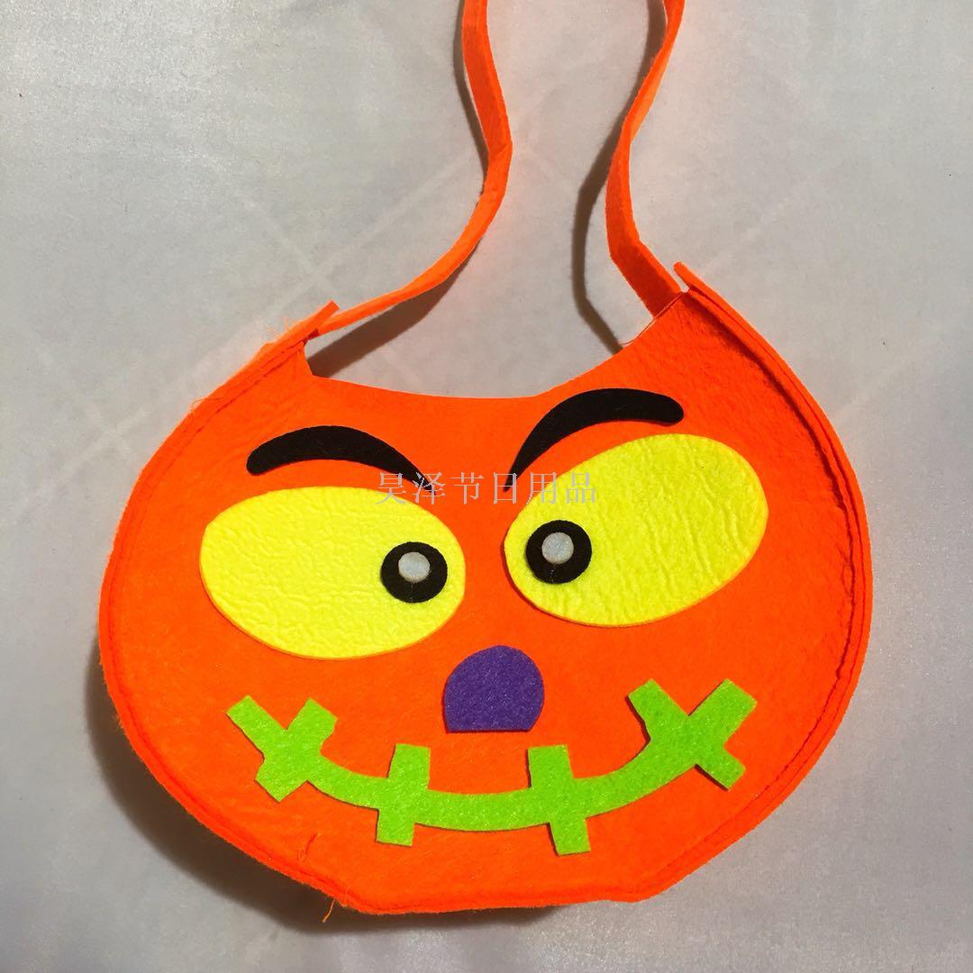 Halloween Candy Bag Ghost Festival Portable Pumpkin Bag Gift Bag Popular Decoration Props Supplies Christmas Gift Bag