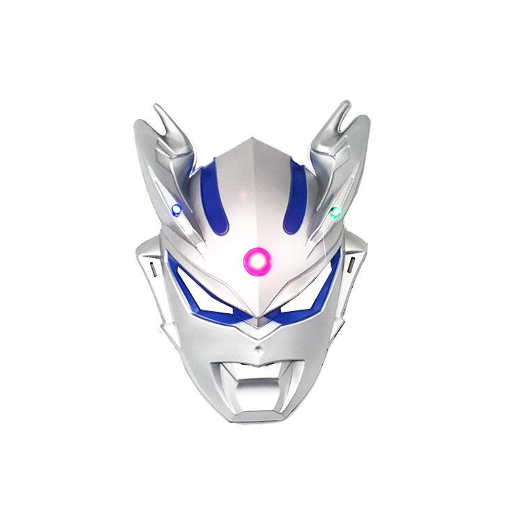 Luminous Mask Easter Cartoon Celo Cos Anime Children's Party Supplies Halloween Ultraman Mask Luminous Mask Easter Cartoon Celo Cos Anime Children's Party Supplies Halloween Ultraman Mask