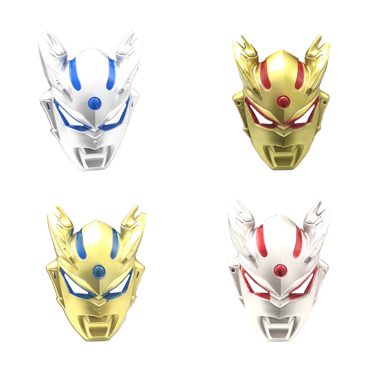 Luminous Mask Easter Cartoon Celo Cos Anime Children&#039;s Party Supplies Halloween Ultraman Mask