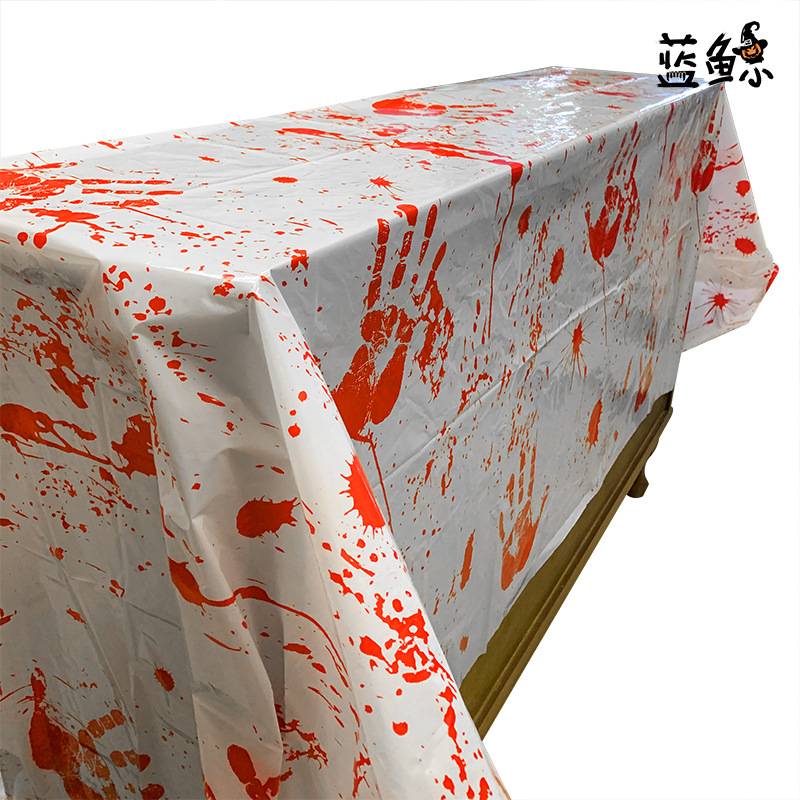 Halloween Halloween site atmosphere layout supplies blood utensils tablecloth Murals haunted house bar decoration Halloween Halloween site atmosphere layout supplies blood utensils tablecloth Murals haunted house bar decoration