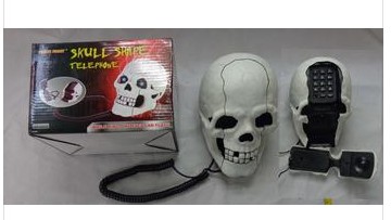 Halloween ghoslandline telephone bar electronic supplies skeleton ghost phone Halloween ghoslandline telephone bar electronic supplies skeleton ghost phone