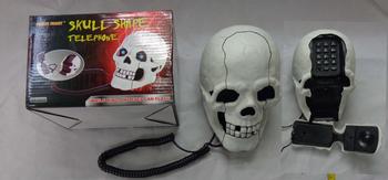 Halloween ghoslandline telephone bar electronic supplies skeleton ghost phone