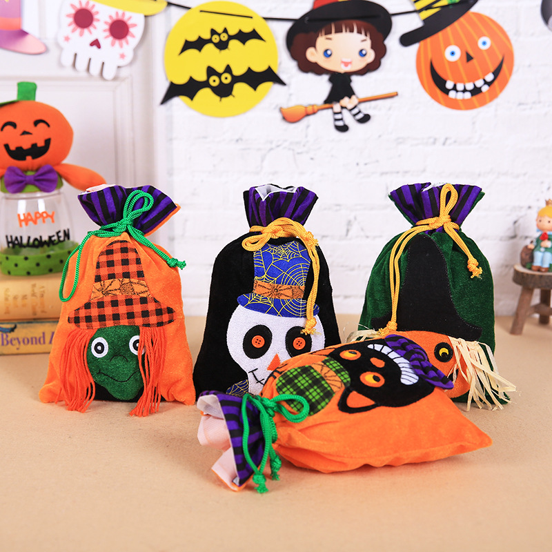 Halloween Halloween Halloween Halloween Halloween Halloween Halloween Halloween pumpkin witch bag party supplies