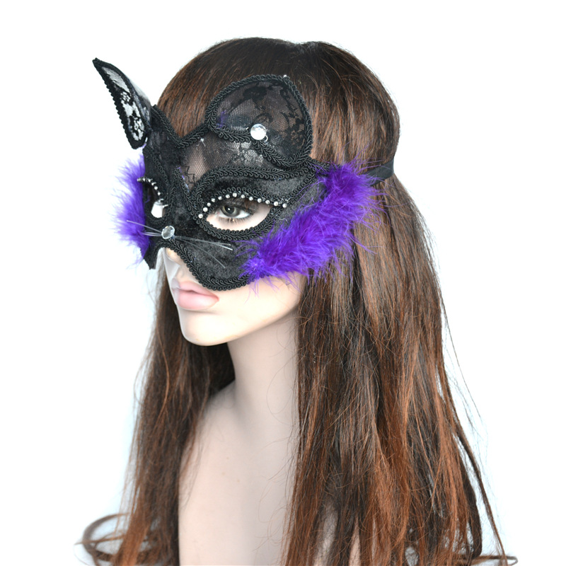 mask Christmas supplies Foreign trade costume party mask sex animal cat face PVC Halloween mask Christmas supplies mask Christmas supplies Foreign trade costume party mask sex animal cat face PVC Halloween mask Christmas supplies