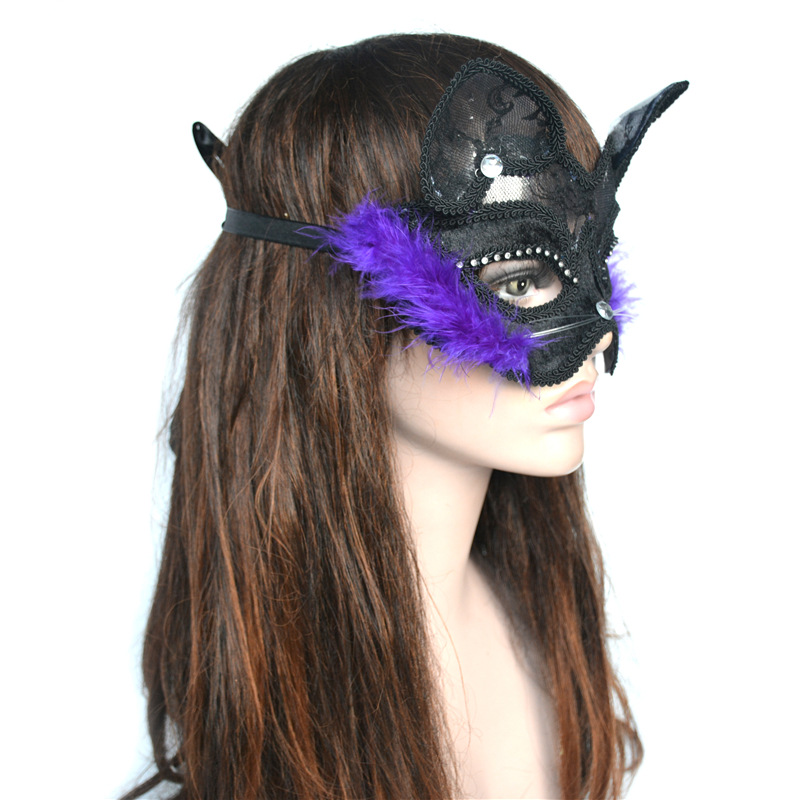 mask Christmas supplies Foreign trade costume party mask sex animal cat face PVC Halloween mask Christmas supplies mask Christmas supplies Foreign trade costume party mask sex animal cat face PVC Halloween mask Christmas supplies