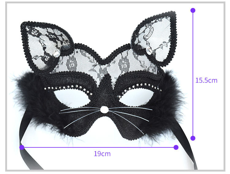 mask Christmas supplies Foreign trade costume party mask sex animal cat face PVC Halloween mask Christmas supplies mask Christmas supplies Foreign trade costume party mask sex animal cat face PVC Halloween mask Christmas supplies