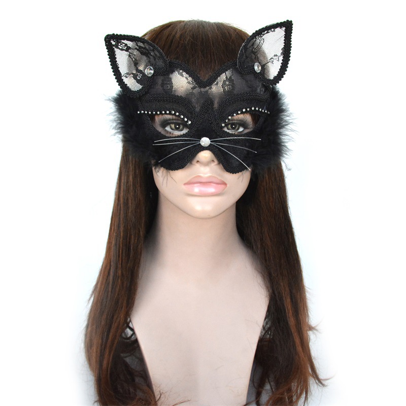 mask Christmas supplies Foreign trade costume party mask sex animal cat face PVC Halloween mask Christmas supplies mask Christmas supplies Foreign trade costume party mask sex animal cat face PVC Halloween mask Christmas supplies