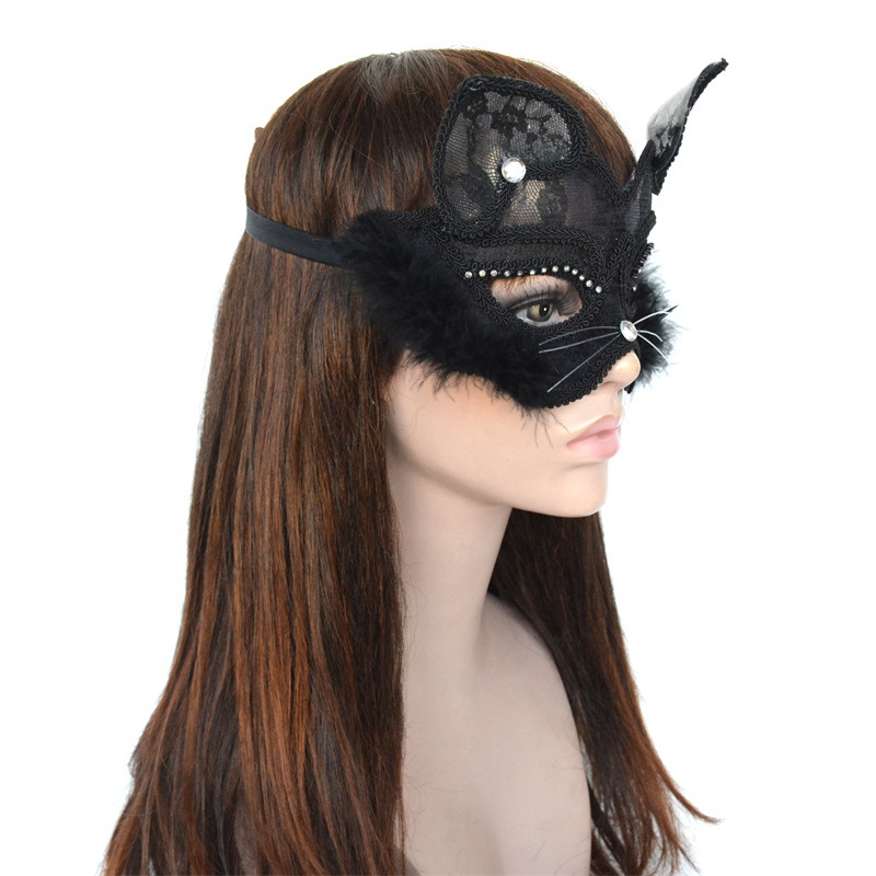 mask Christmas supplies Foreign trade costume party mask sex animal cat face PVC Halloween mask Christmas supplies mask Christmas supplies Foreign trade costume party mask sex animal cat face PVC Halloween mask Christmas supplies