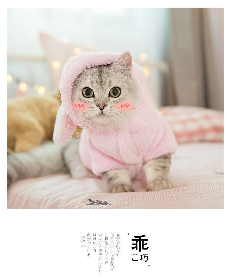 Clothes Kitten Cute Funny Pet Suit British Shorthair Little Cat Fall and Winter Clothes Halloween Decoration Supplies Clothes Kitten Cute Funny Pet Suit British Shorthair Little Cat Fall and Winter Clothes Halloween Decoration Supplies