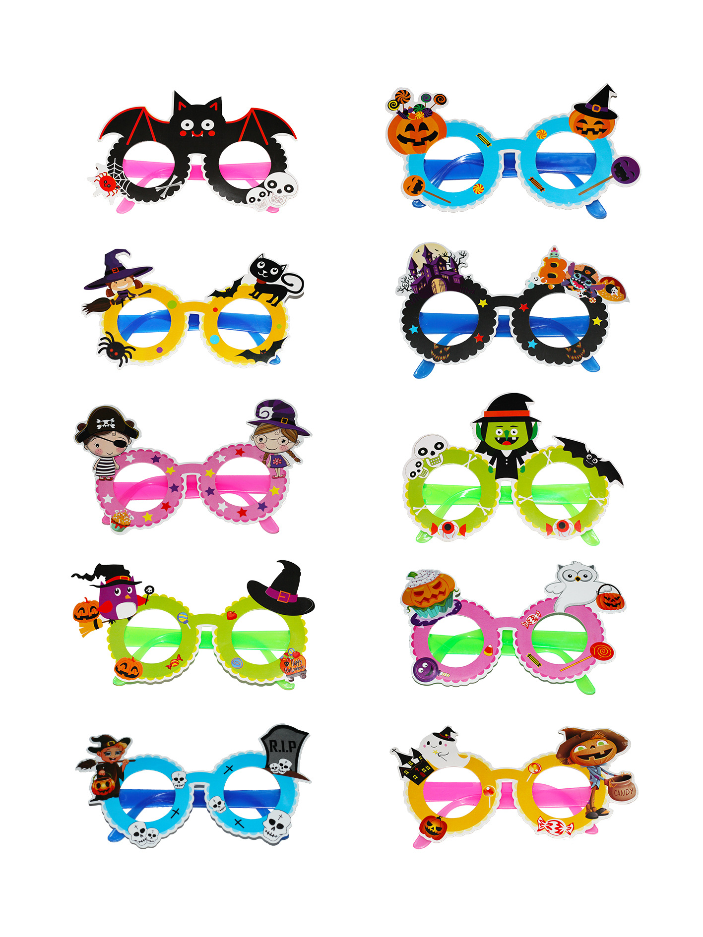 Halloween glasses, glade, parties, bars, Festival supplies, Kindergarten children's props Halloween glasses, glade, parties, bars, Festival supplies, Kindergarten children's props