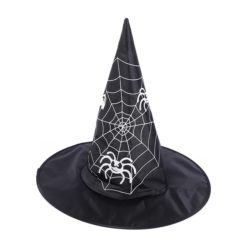Halloween Witch Hat Oxford Cloth Wizard's Hat Makeup Costume Props Decoration Supplies Ball Magic Witch Hat Halloween Witch Hat Oxford Cloth Wizard's Hat Makeup Costume Props Decoration Supplies Ball Magic Witch Hat