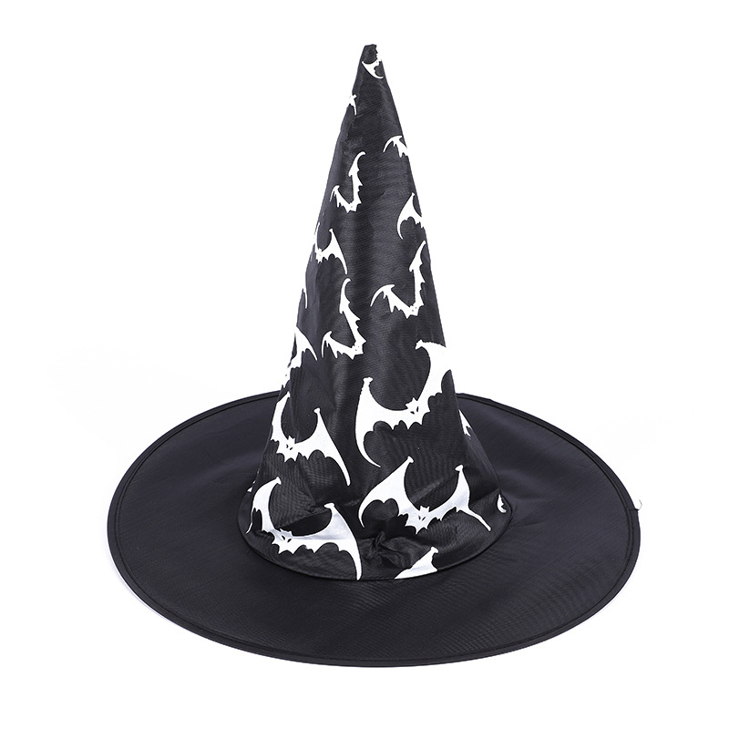 Halloween Witch Hat Oxford Cloth Wizard's Hat Makeup Costume Props Decoration Supplies Ball Magic Witch Hat Halloween Witch Hat Oxford Cloth Wizard's Hat Makeup Costume Props Decoration Supplies Ball Magic Witch Hat