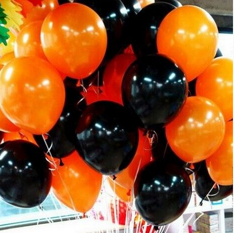 Halloween Ghost balloon supplies scene layout thickened balloon