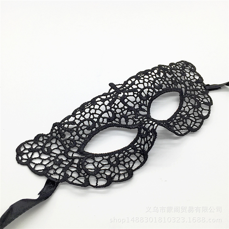 Cross border for black lace eye mask shaping Halloween party Masquerade party Christmas supplies Cross border for black lace eye mask shaping Halloween party Masquerade party Christmas supplies