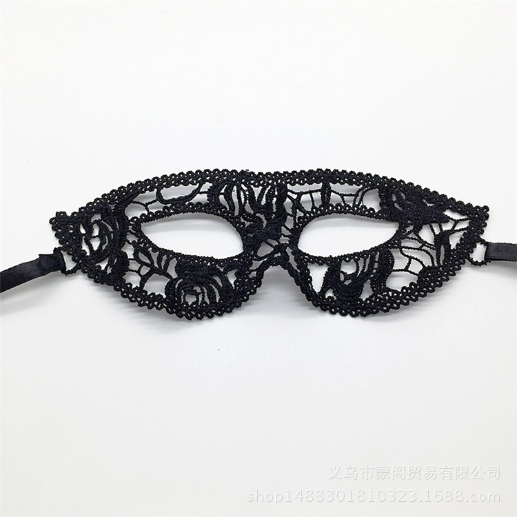 Cross border for black lace eye mask shaping Halloween party Masquerade party Christmas supplies Cross border for black lace eye mask shaping Halloween party Masquerade party Christmas supplies