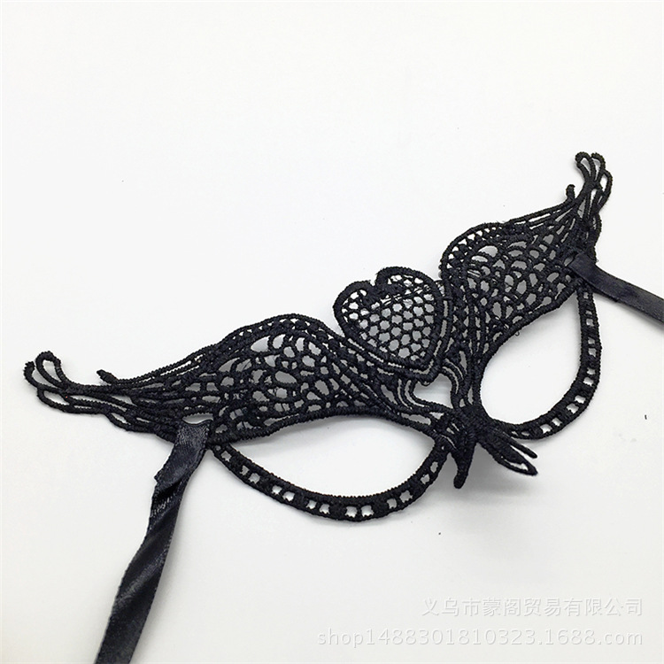 Cross border for black lace eye mask shaping Halloween party Masquerade party Christmas supplies Cross border for black lace eye mask shaping Halloween party Masquerade party Christmas supplies