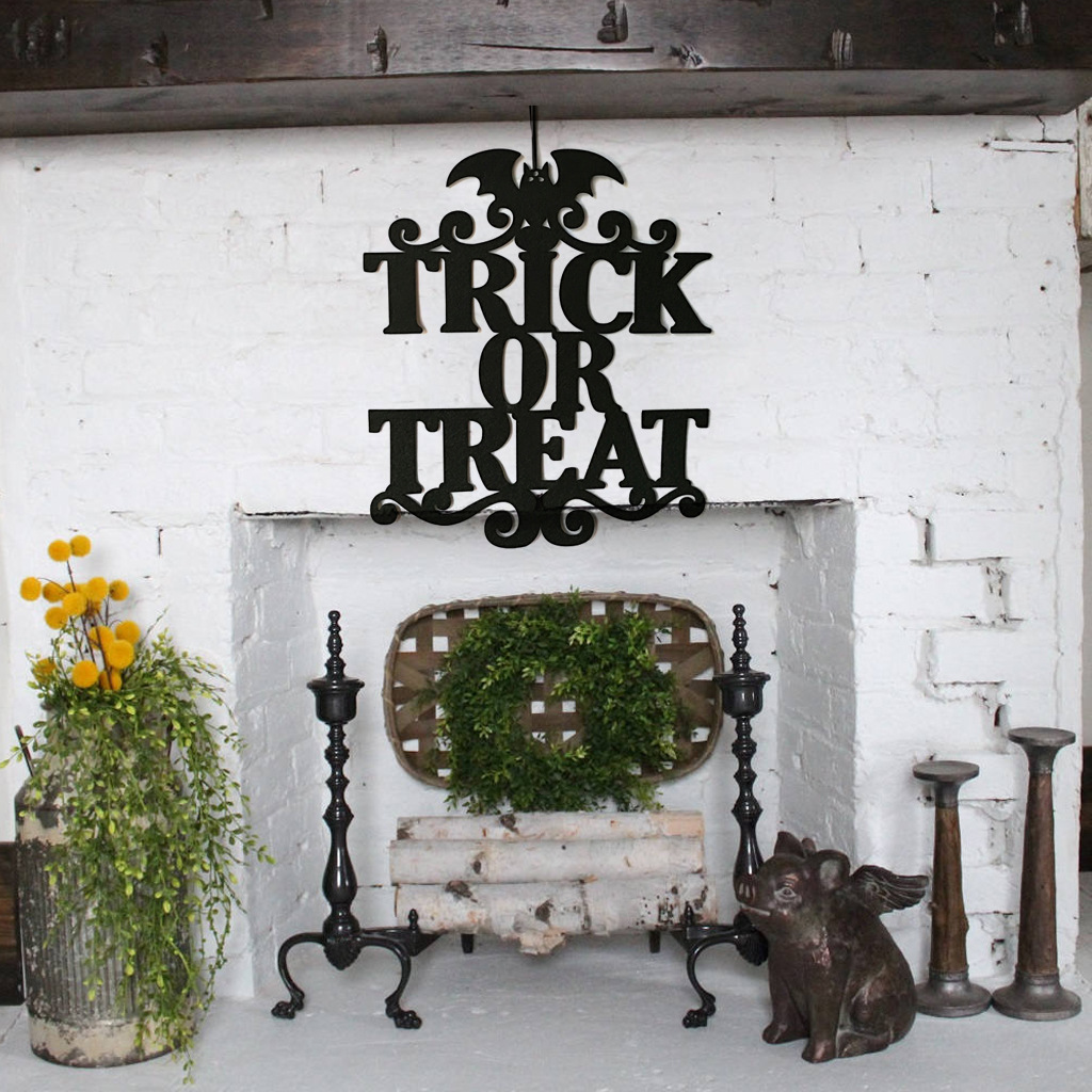 Factory Wholesale Non-Woven Halloween Door Hanging and Wall Decorations Party Supplies Decoration Ornaments Crafts Wholesale