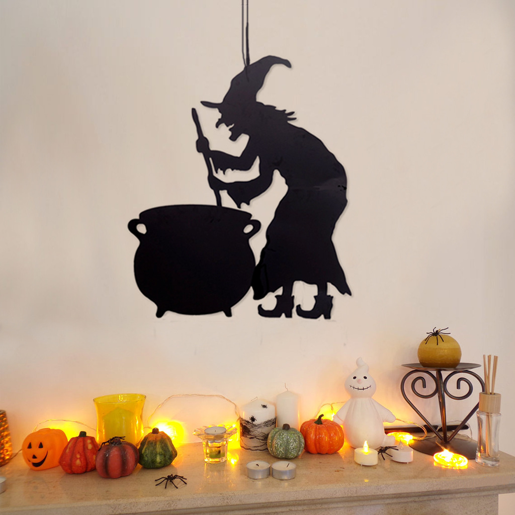 Factory Wholesale Non-Woven Halloween Door Hanging and Wall Decorations Party Supplies Decoration Ornaments Crafts Wholesale