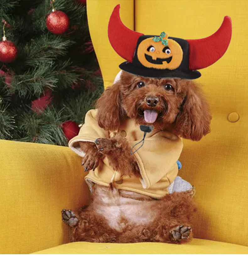 Creative New Pet Hat Dog Halloween Christmas Headwear Cat Funny Headdress Supplies
