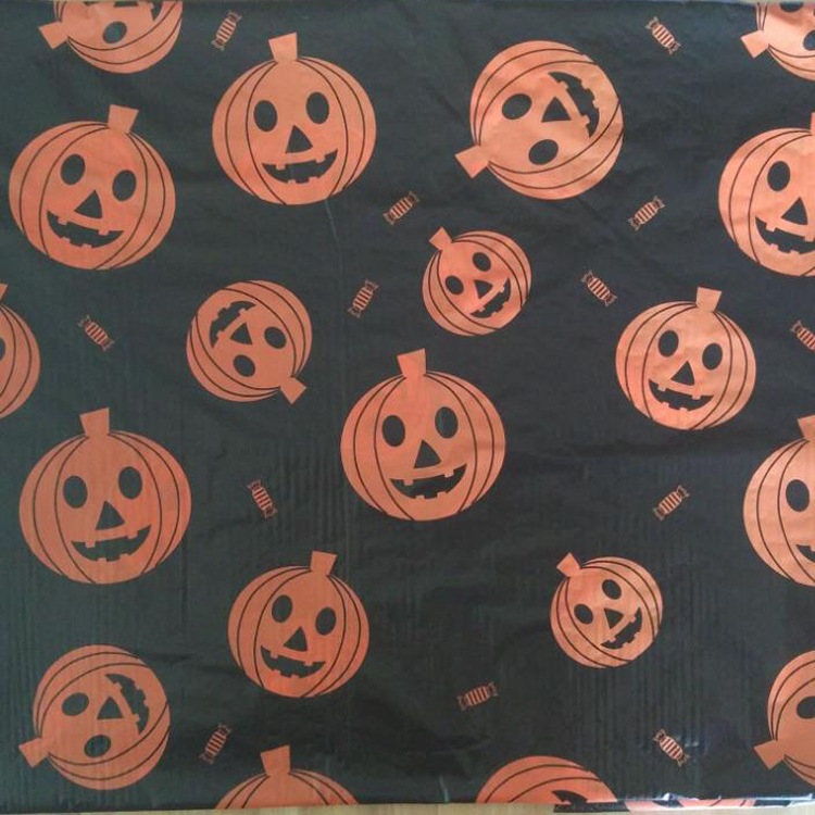 Hot Selling European Style Halloween Ghost Festival Pumpkin Printing PE Tablecloth Tableware Supplies Waterproof and Oil-Proof Foreign Trade Hot Selling European Style Halloween Ghost Festival Pumpkin Printing PE Tablecloth Tableware Supplies Waterproof and Oil-Proof Foreign Trade