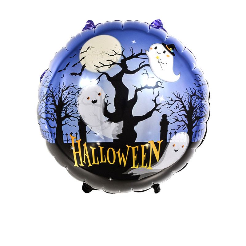 Halloween Aluminum Balloon Wansheng Pumpkin Aluminum Balloon Black Cat Aluminum Balloon Decoration Supplies Halloween Aluminum Balloon Wansheng Pumpkin Aluminum Balloon Black Cat Aluminum Balloon Decoration Supplies
