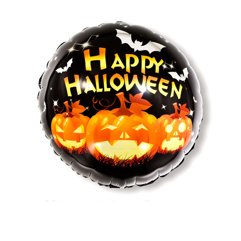 Halloween Aluminum Balloon Wansheng Pumpkin Aluminum Balloon Black Cat Aluminum Balloon Decoration Supplies Halloween Aluminum Balloon Wansheng Pumpkin Aluminum Balloon Black Cat Aluminum Balloon Decoration Supplies