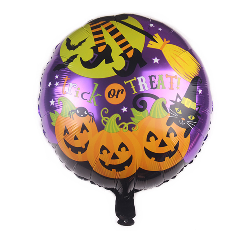 Halloween Aluminum Balloon Wansheng Pumpkin Aluminum Balloon Black Cat Aluminum Balloon Decoration Supplies Halloween Aluminum Balloon Wansheng Pumpkin Aluminum Balloon Black Cat Aluminum Balloon Decoration Supplies