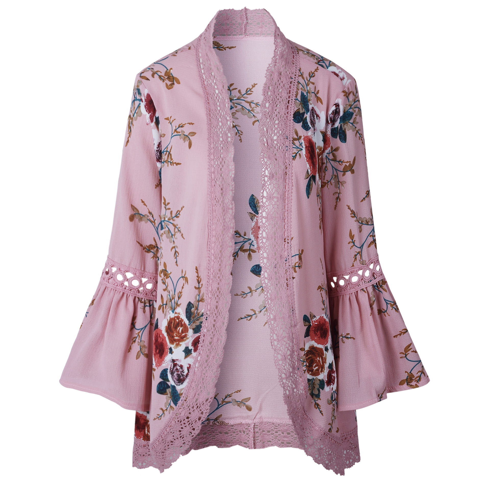 Aliexpress ebay Hot Style 9 color 6 Size SpringSummer Cardigan Lace Mosaic Jacket Trumpet sleeve 0542 Aliexpress ebay Hot Style 9 color 6 Size SpringSummer Cardigan Lace Mosaic Jacket Trumpet sleeve 0542