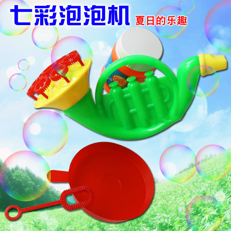 Trumpet Bubble Blowing Toy Children&#039;s Bubbles Blowing Machine Summer Multi-Head Musical Instrument Bubble Gun Stall Supply Wholesale