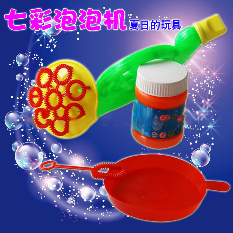 Trumpet Bubble Blowing Toy Children&#039;s Bubbles Blowing Machine Summer Multi-Head Musical Instrument Bubble Gun Stall Supply Wholesale