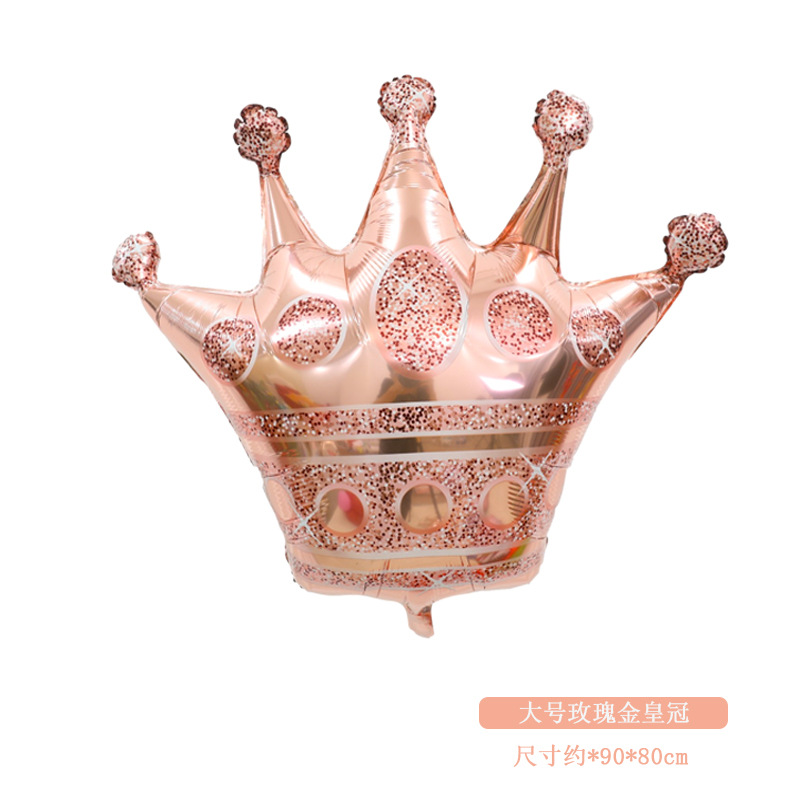 New Birthday Wedding Party Festival Arrangement Decoration Balloon Large Gold Crown Decoration Inflation Balloon Decoration New Birthday Wedding Party Festival Arrangement Decoration Balloon Large Gold Crown Decoration Inflation Balloon Decoration