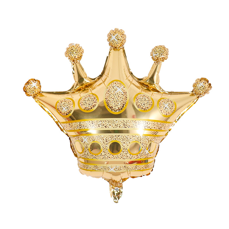 Crown Aluminum Balloon Children's Birthday Party Wedding Ceremony Decorative Aluminum Foil Balloon Party Supplies Crown Aluminum Balloon Children's Birthday Party Wedding Ceremony Decorative Aluminum Foil Balloon Party Supplies