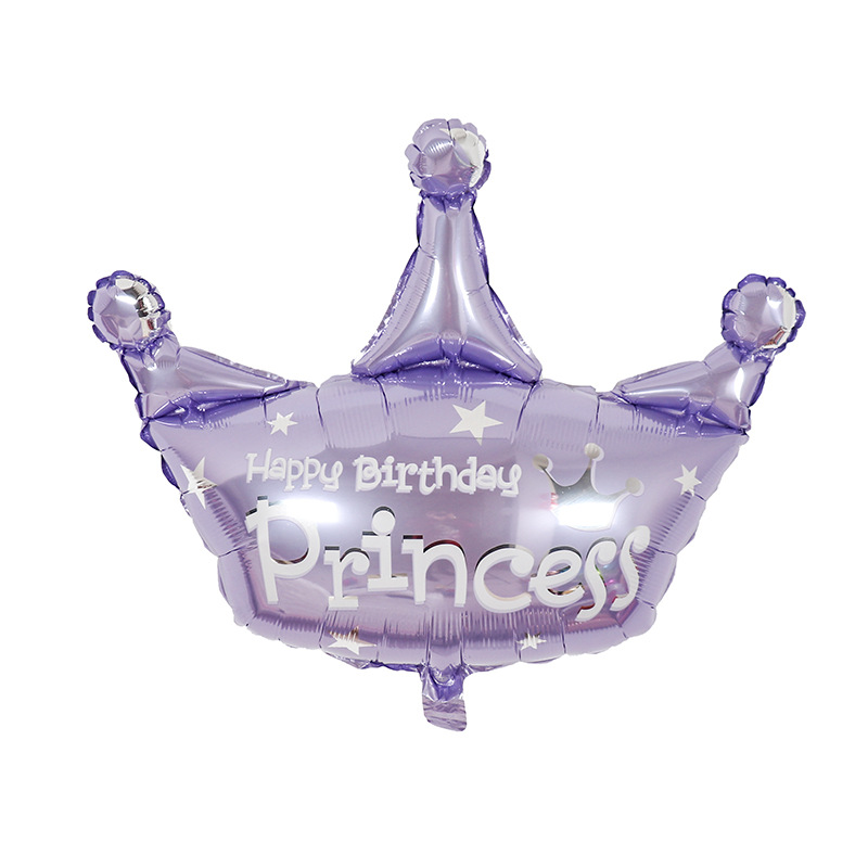 Crown Aluminum Balloon Children's Birthday Party Wedding Ceremony Decorative Aluminum Foil Balloon Party Supplies Crown Aluminum Balloon Children's Birthday Party Wedding Ceremony Decorative Aluminum Foil Balloon Party Supplies