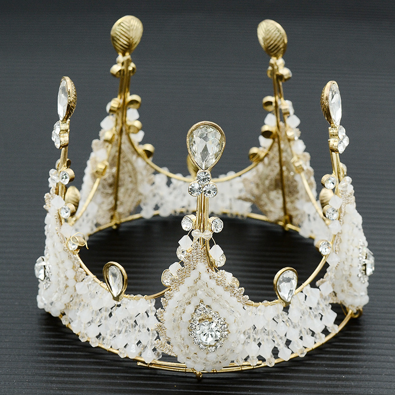 Cake Crown Baking Decoration European and American Style Lace Crown Birthday Decoration Queen Headband Hair Accessories Children Headwear Cake Crown Baking Decoration European and American Style Lace Crown Birthday Decoration Queen Headband Hair Accessories Children Headwear
