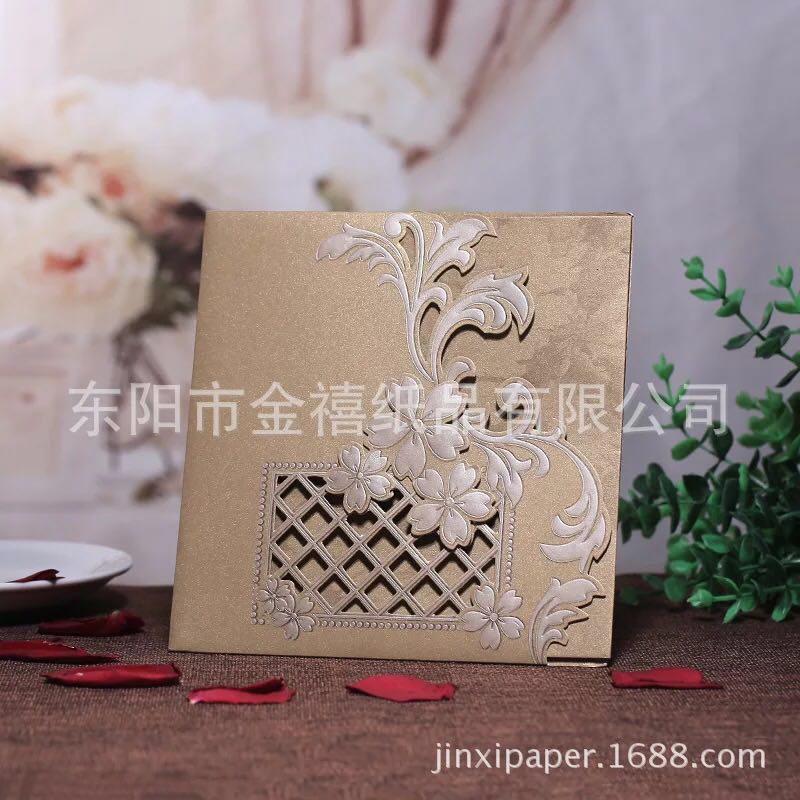 Manufacturers selling wedding invitations, invitations and other foreign trade conference invitation.