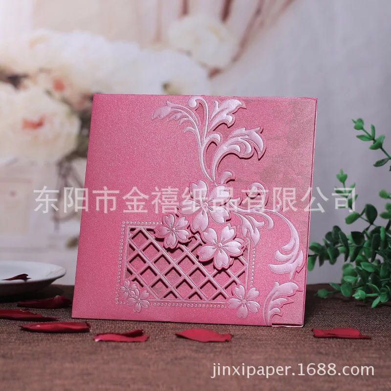 Manufacturers selling wedding invitations, invitations and other foreign trade conference invitation.