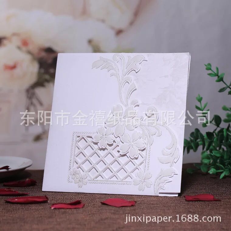 Manufacturers selling wedding invitations, invitations and other foreign trade conference invitation.