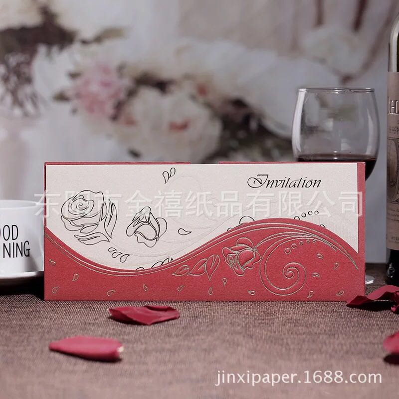 Manufacturers selling wedding invitations, invitations and other foreign trade conference invitation.
